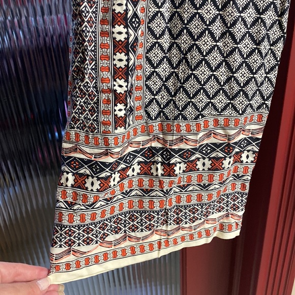 Lucy&Laurel Pretty Print Adjustable Waist Pants NeverUsed - Picture 5 of 14